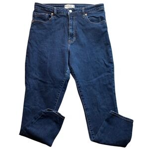 Abercrombie & Fitch Jeans Womens 14R Super Skinny High Rise Preppy‎ Academia